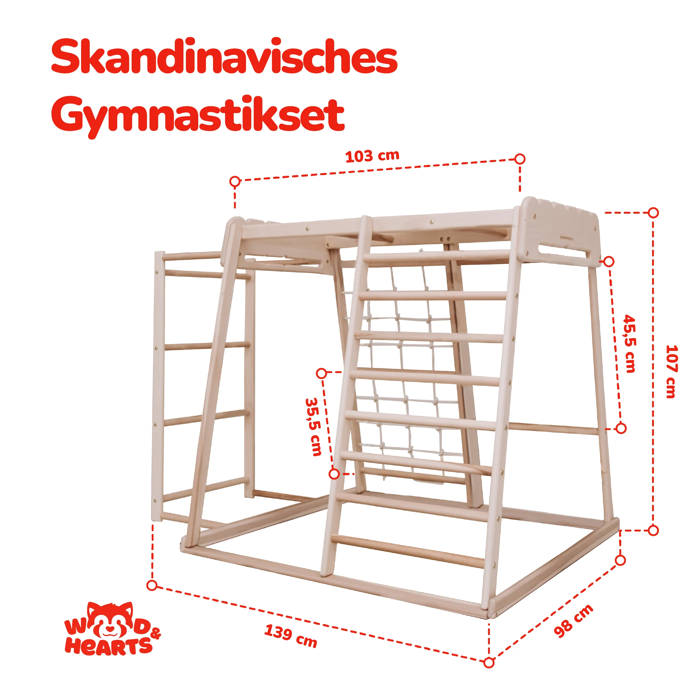 7-in-1 Indoor Spielplatz für Kleinkinder – Komplettset - Image 13