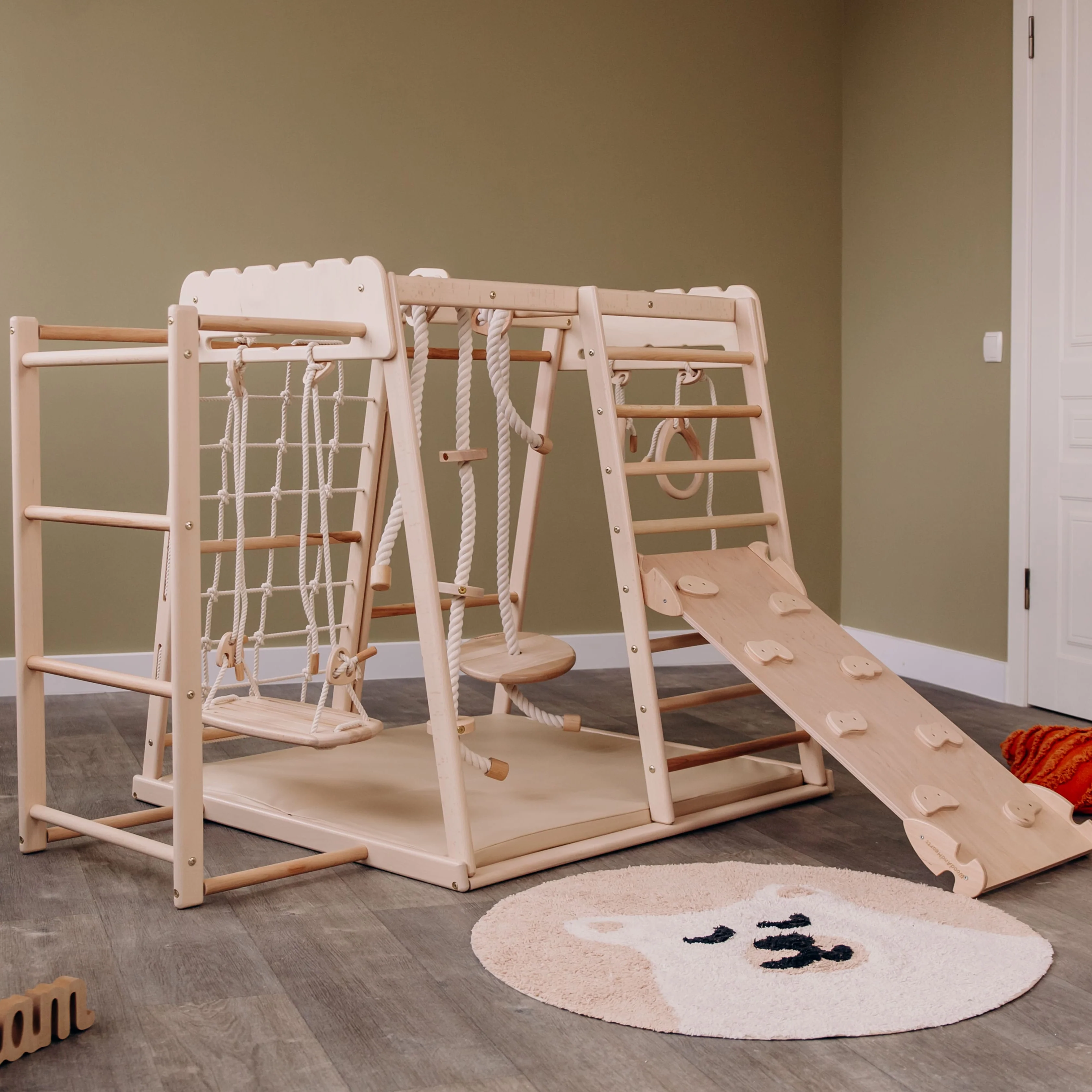 7-in-1 Indoor Spielplatz für Kleinkinder – Komplettset - Image 6