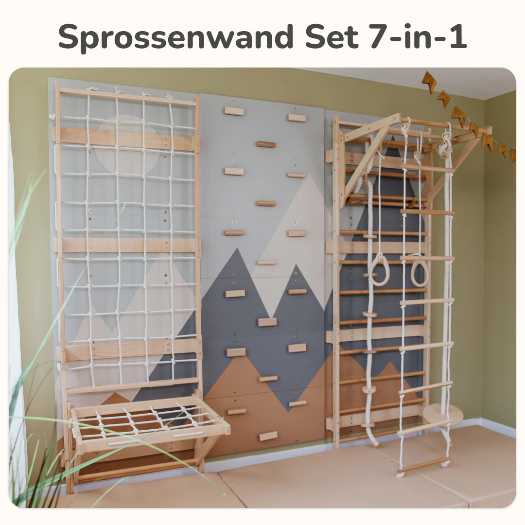 Holz Kindermöbel und Klettergerüste aus Holz