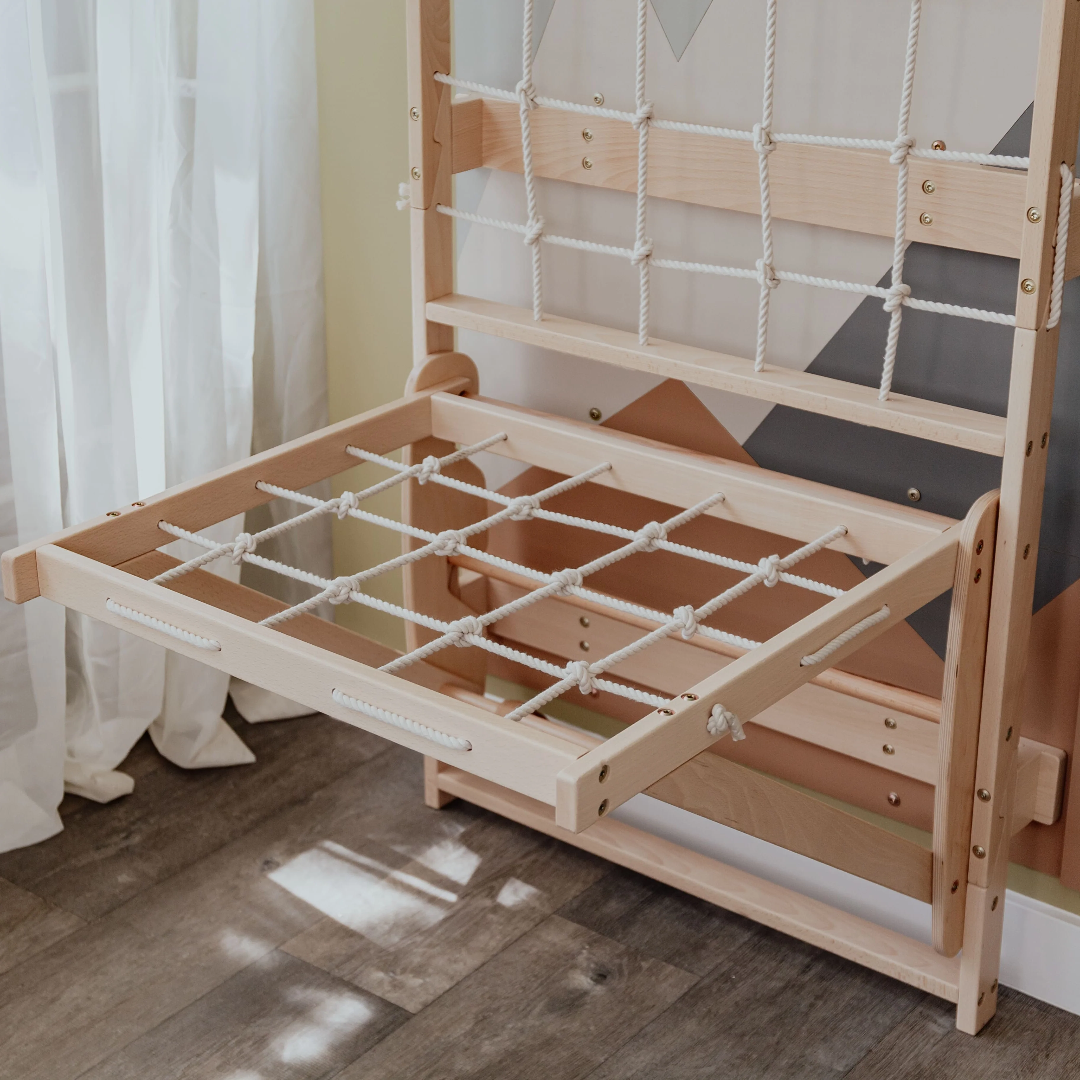 7-in-1 Sprossenwand Set für Kinder mit Zubehör - Image 9