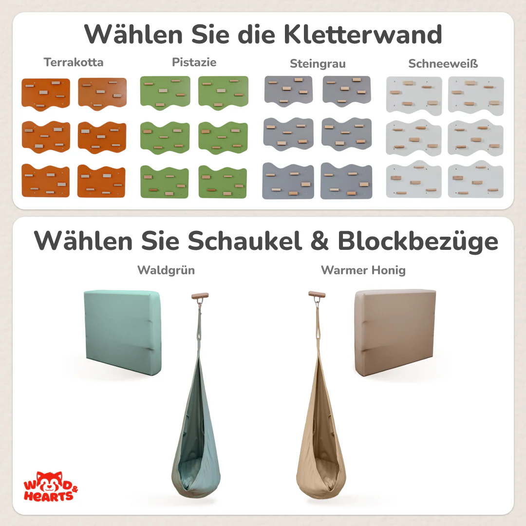 All-in-One Indoor Spielplatz für Kinder mit Textil-Set - Image 3