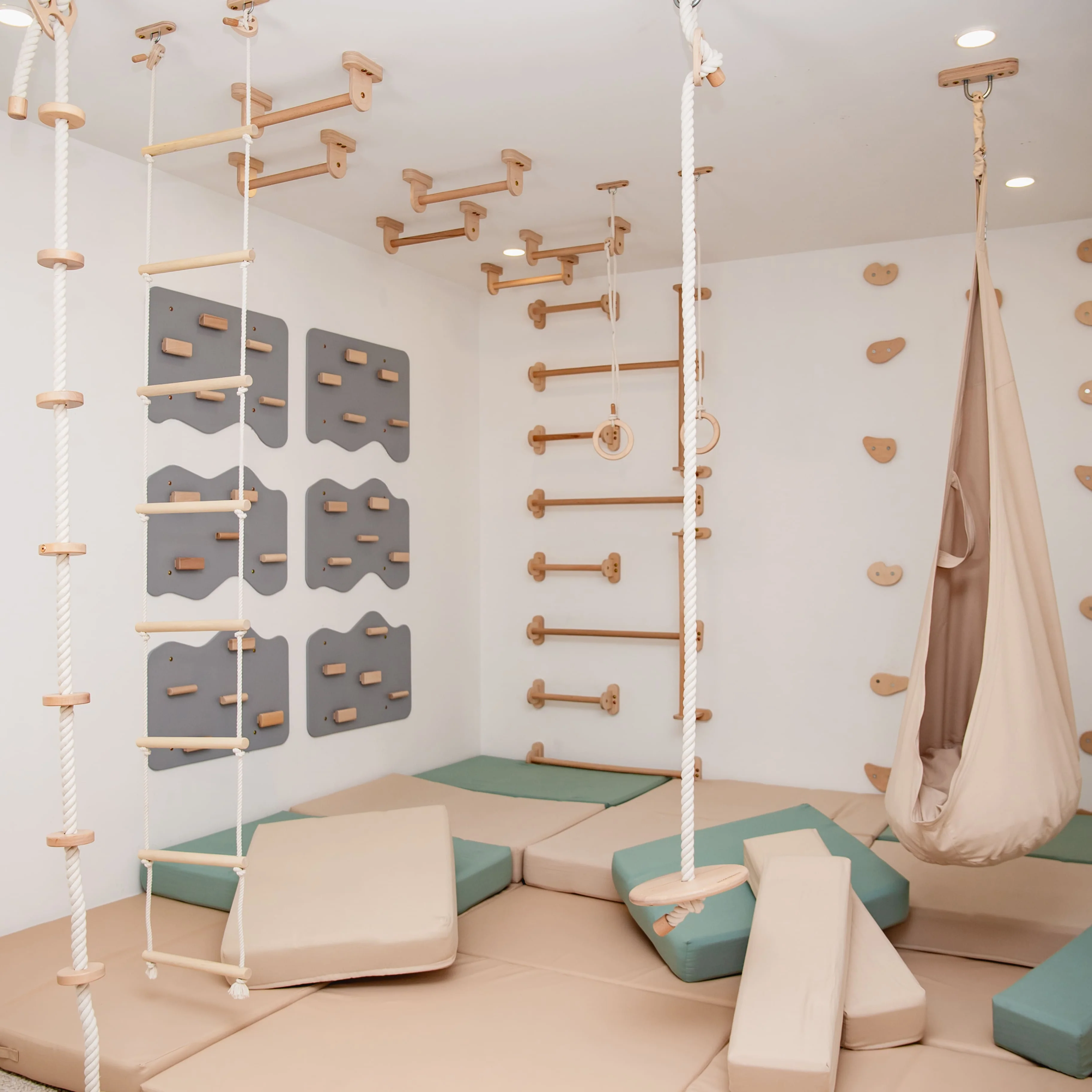 All-in-One Indoor Spielplatz für Kinder mit Textil-Set - Image 5