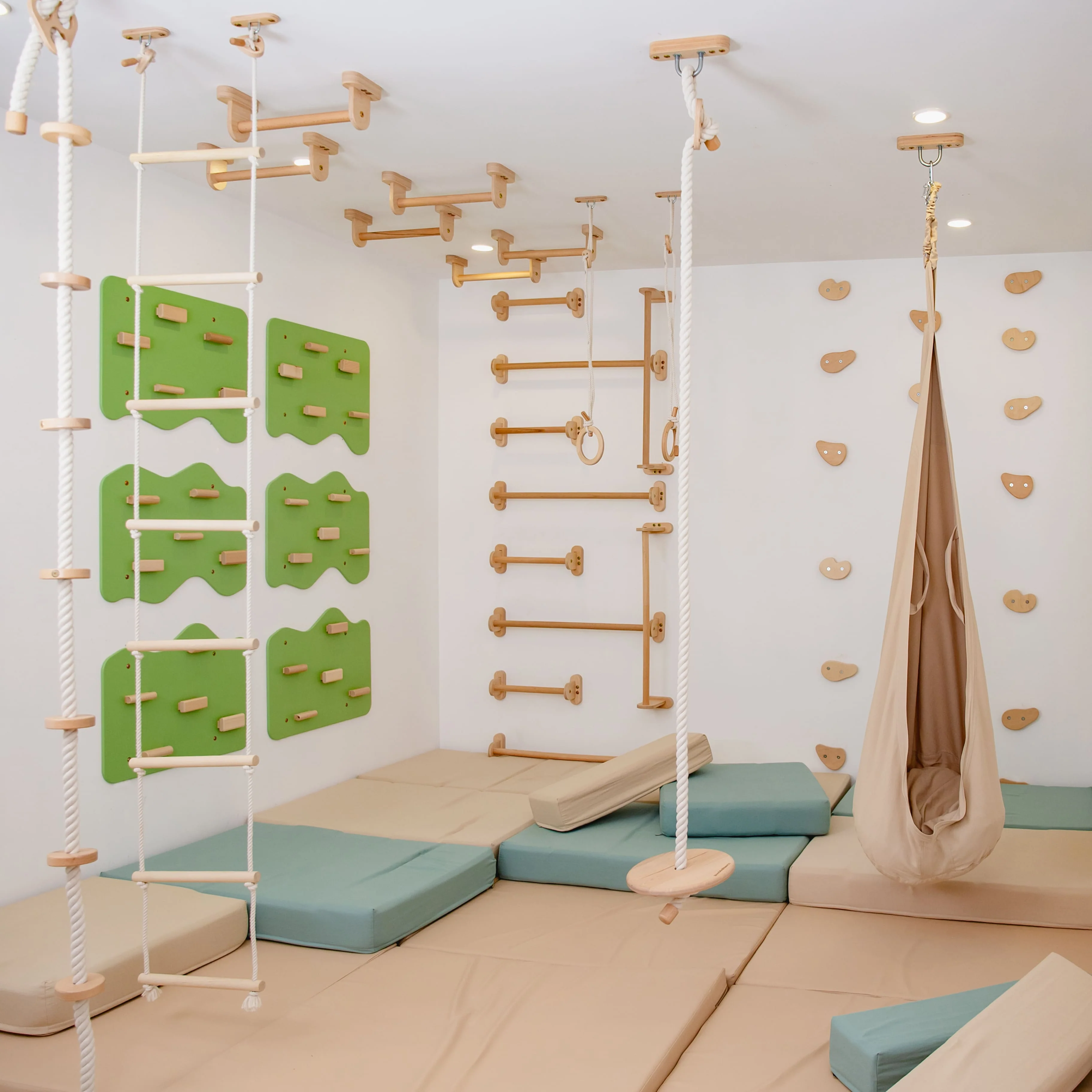 All-in-One Indoor Spielplatz für Kinder mit Textil-Set - Image 6