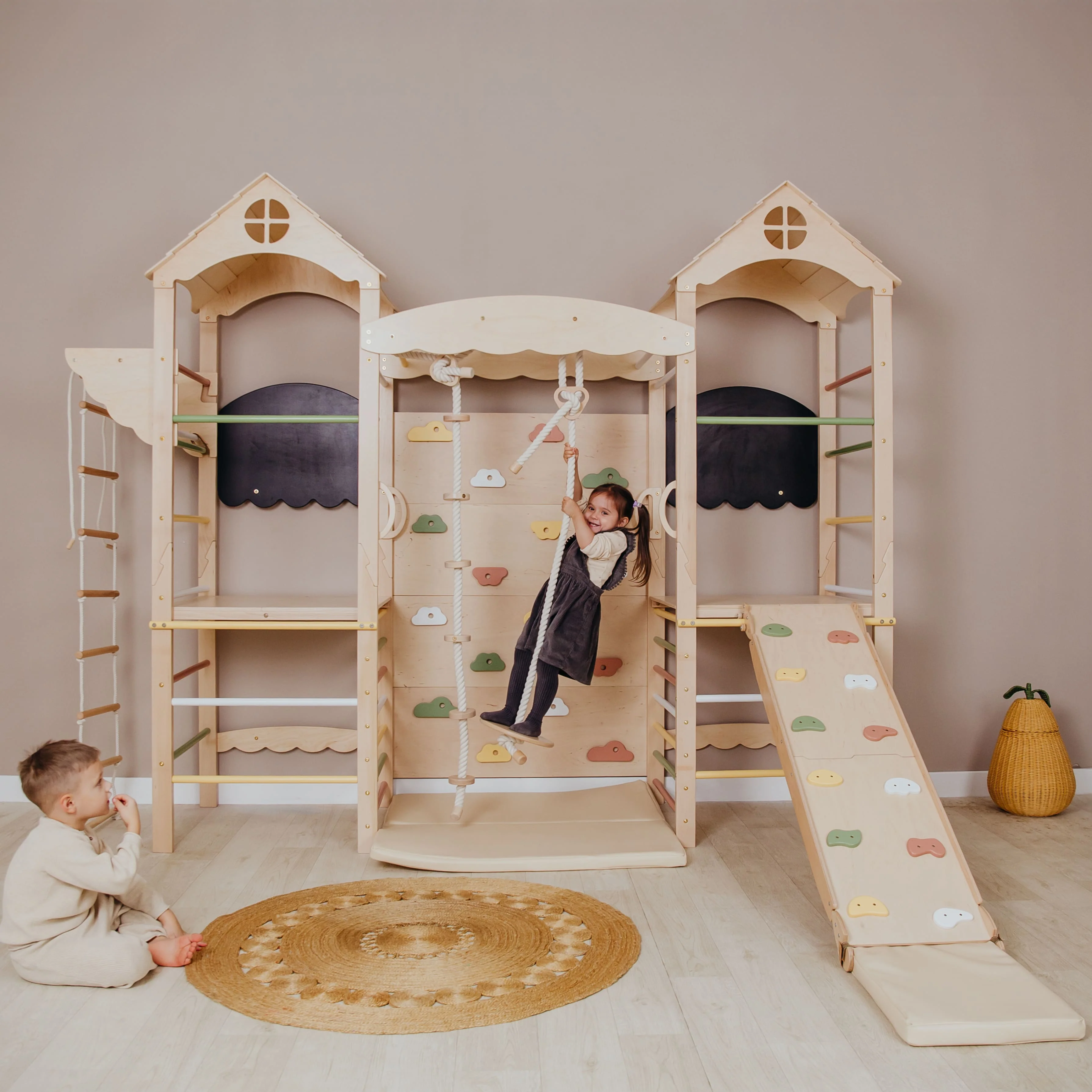 Großer Indoor Spielplatz für Kinder – Komplettes Spielset - Image 5
