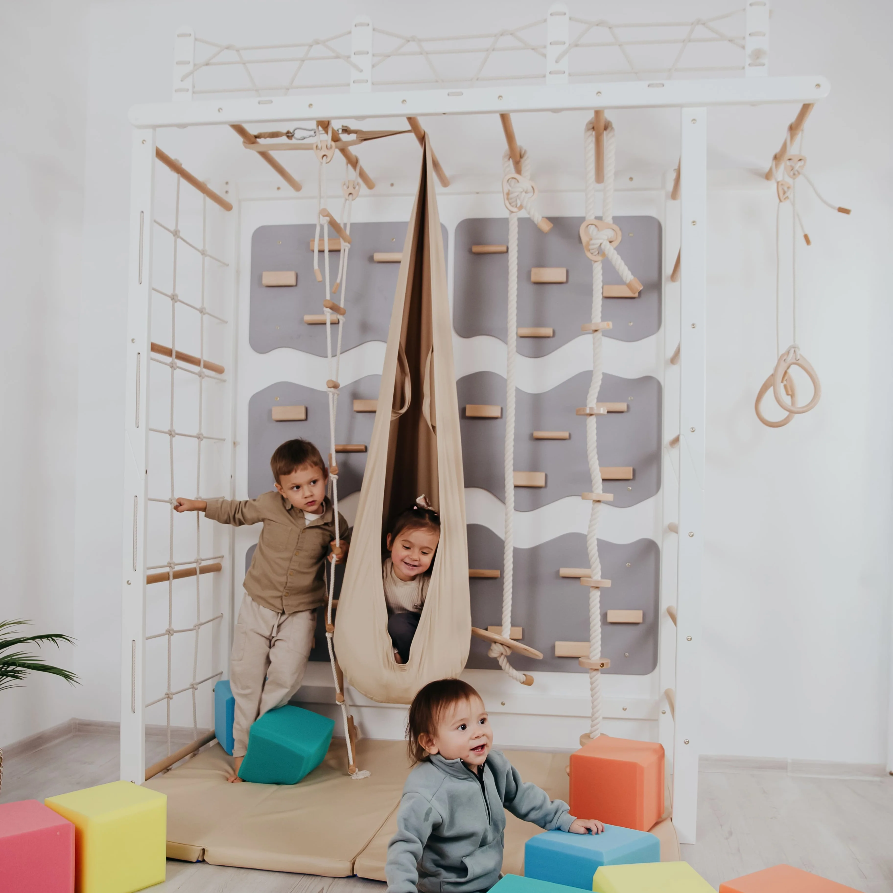 Indoor Kletterspielplatz für Kinder – Komplettes Set - Image 4