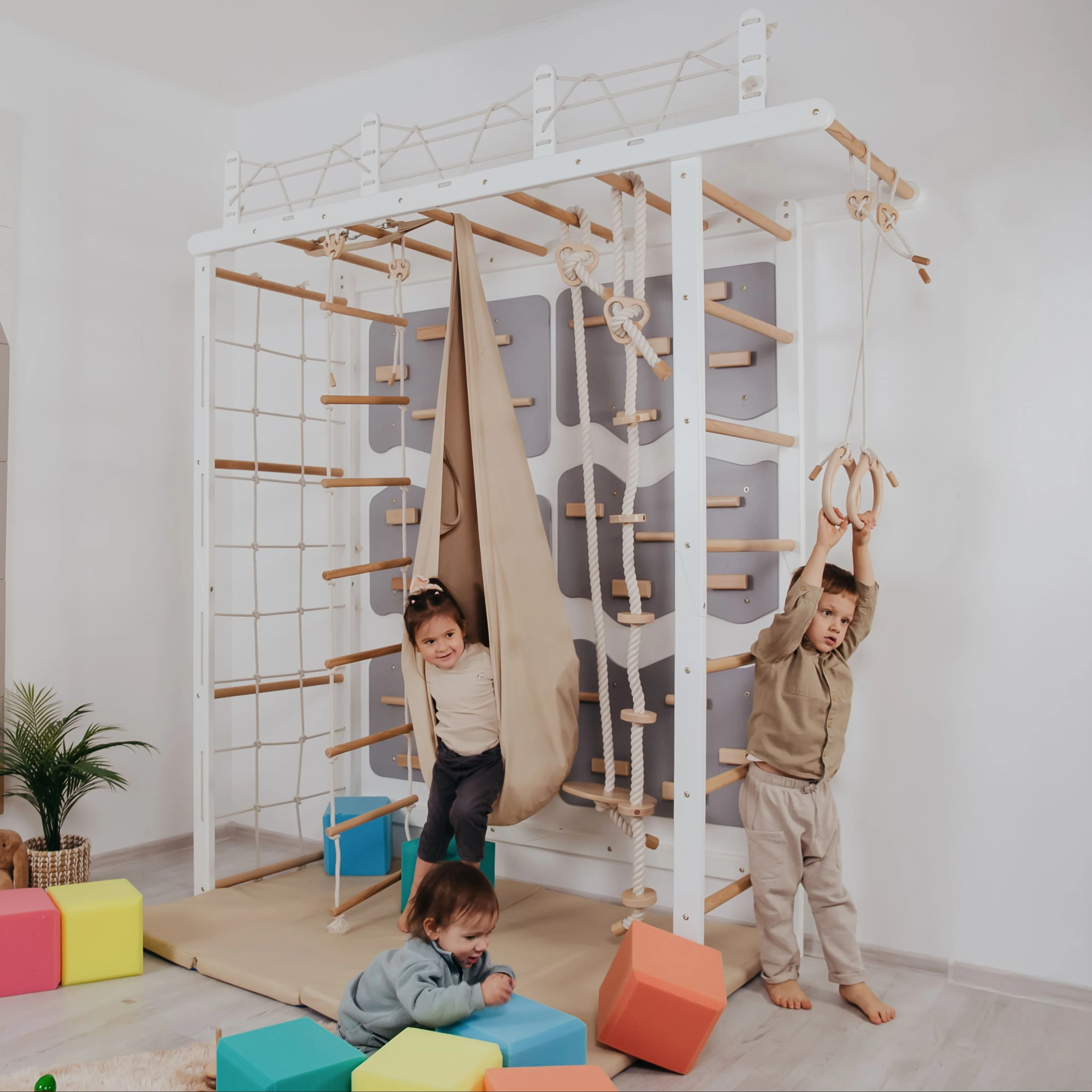 Indoor Kletterspielplatz für Kinder – Komplettes Set - Image 5