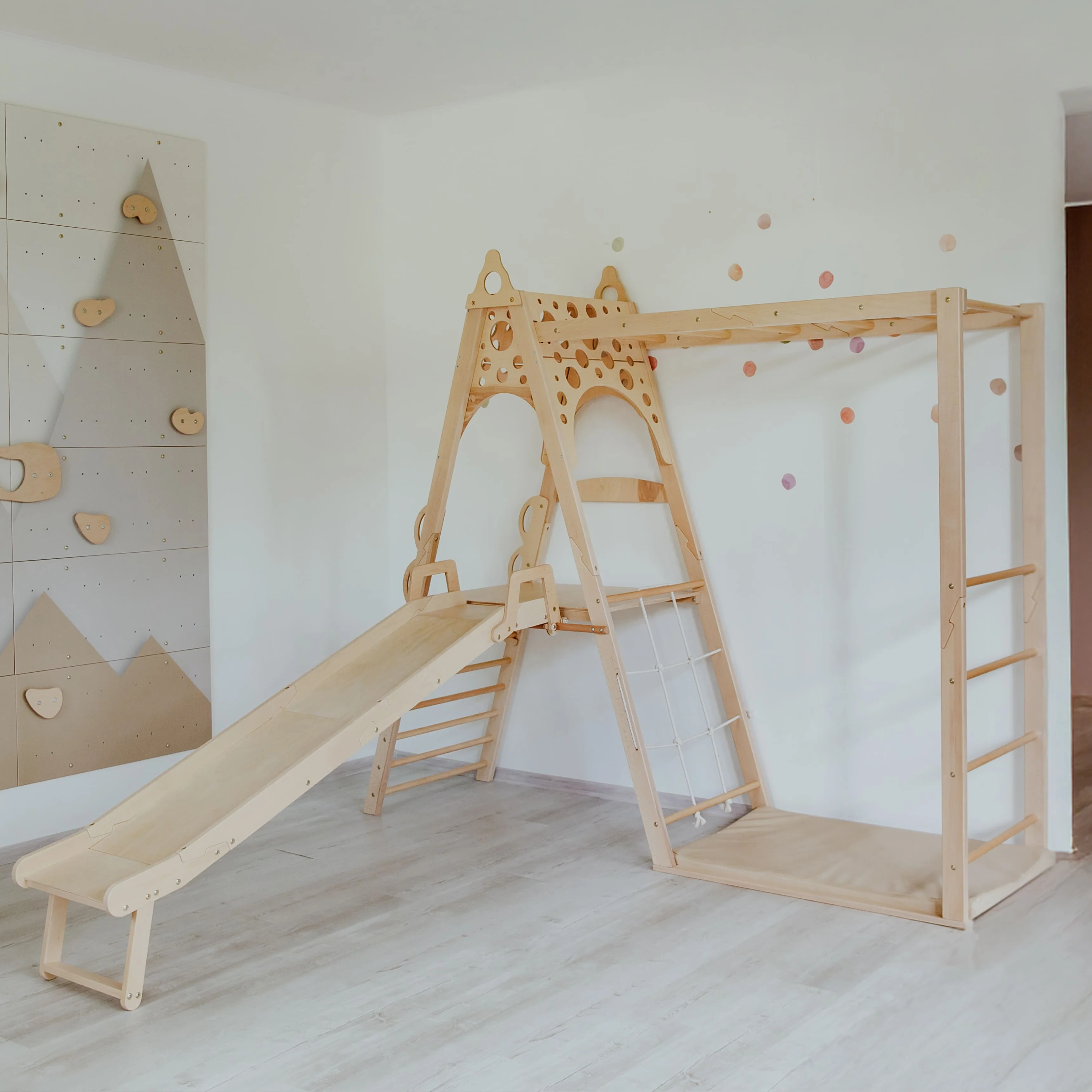 Kinderrutsche aus Holz - Image 8