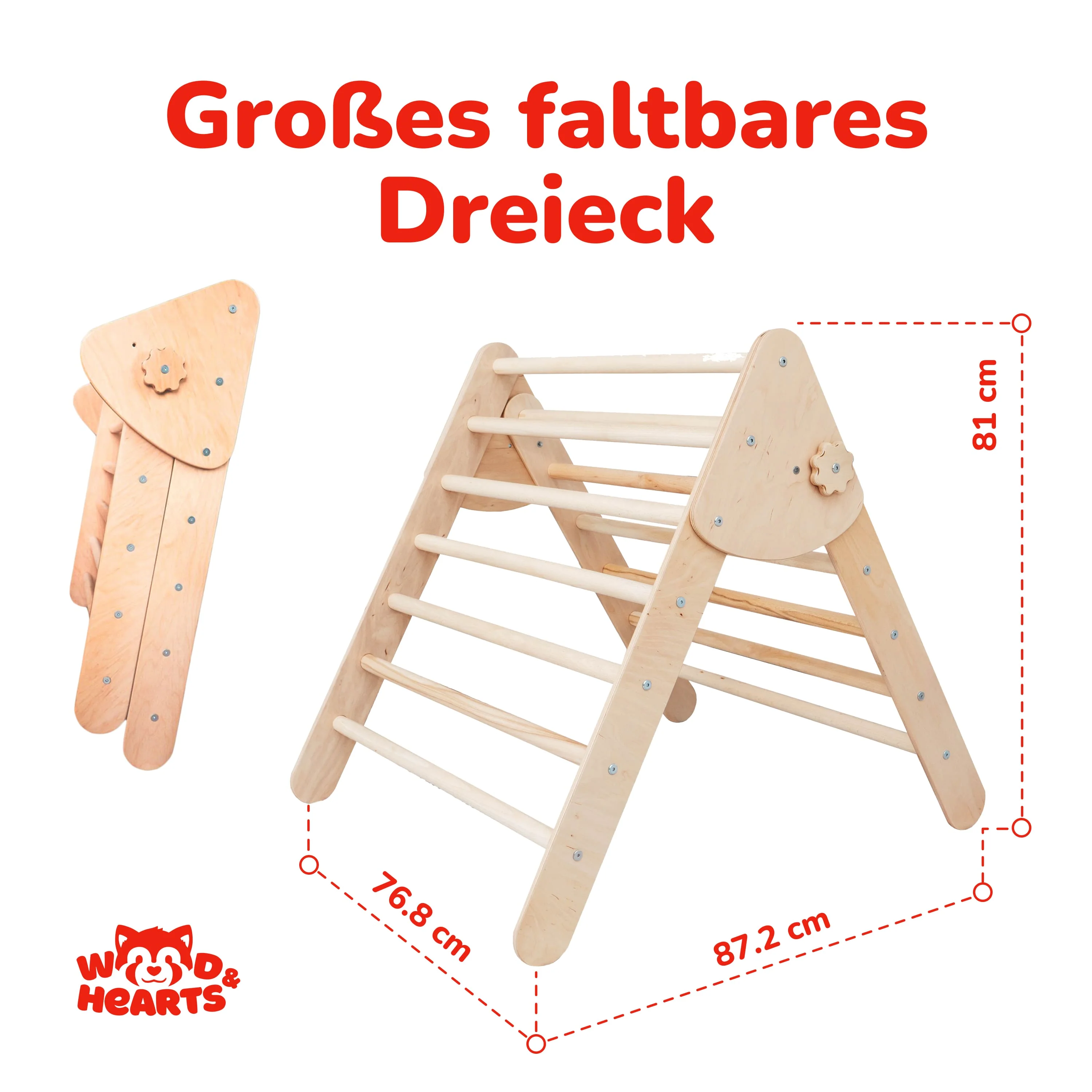 Kletterdreieck mit Rutsche - Image 3