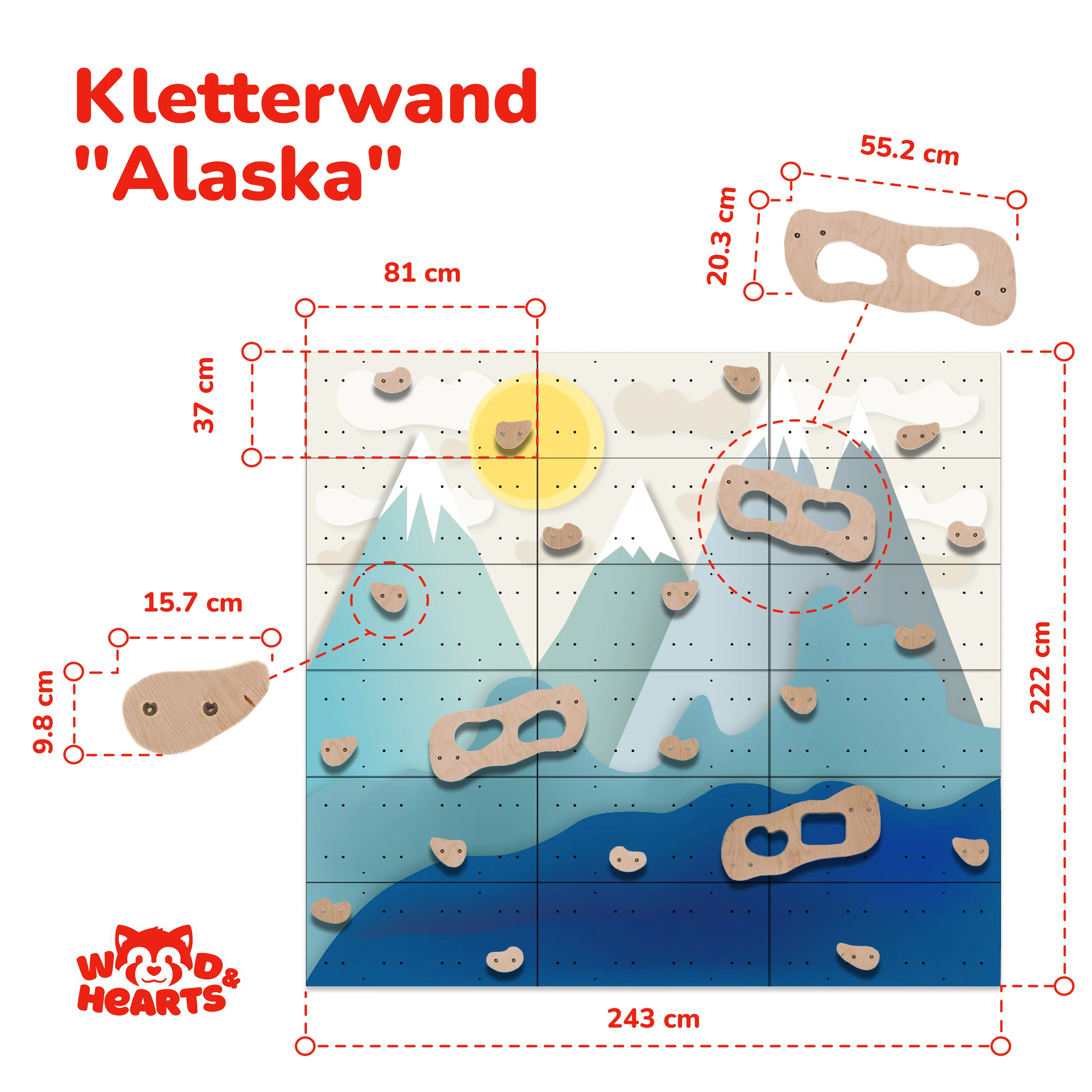 Klettern Kinderzimmer Set - Image 8
