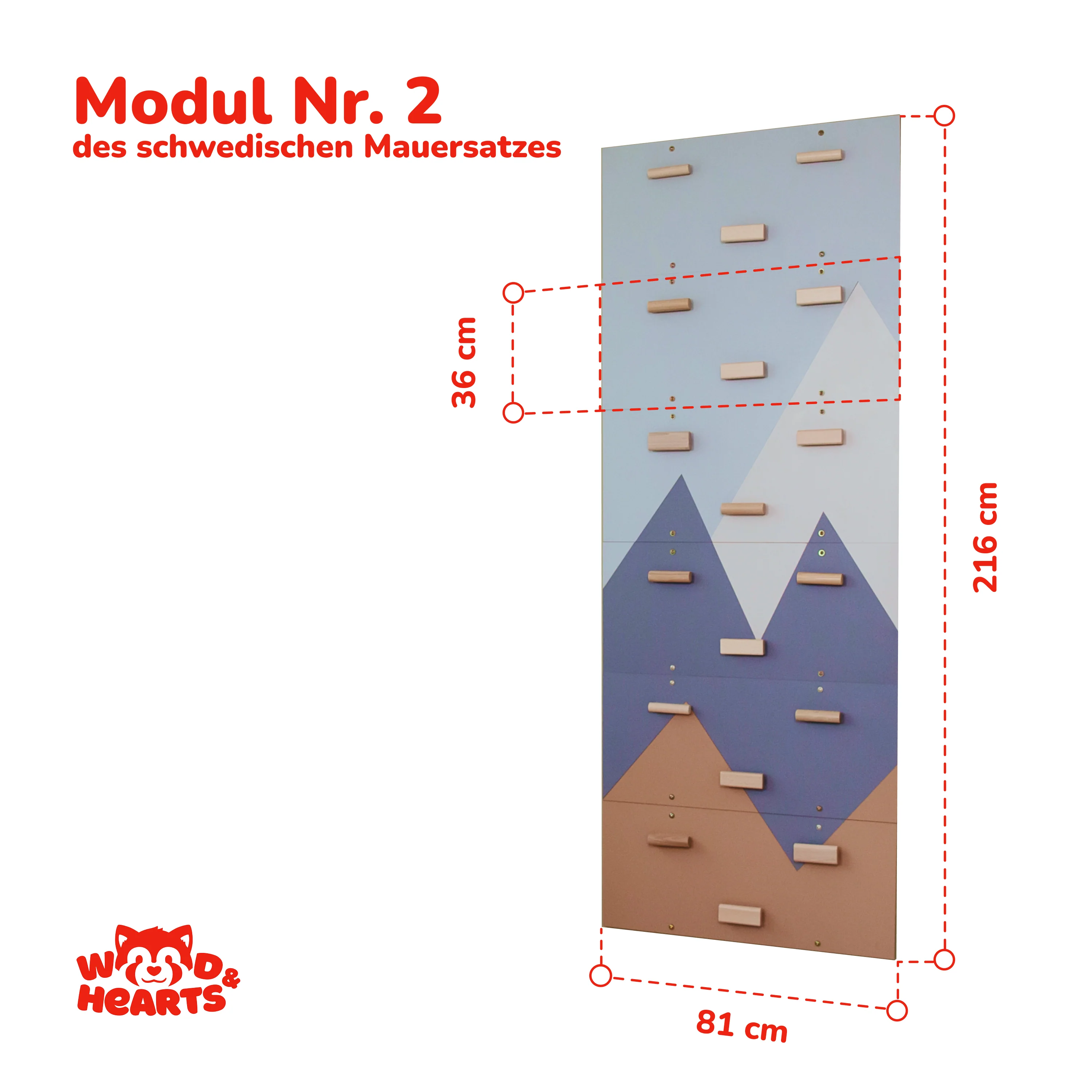 Kletterwand für Kinder “Gebirge” - Image 5