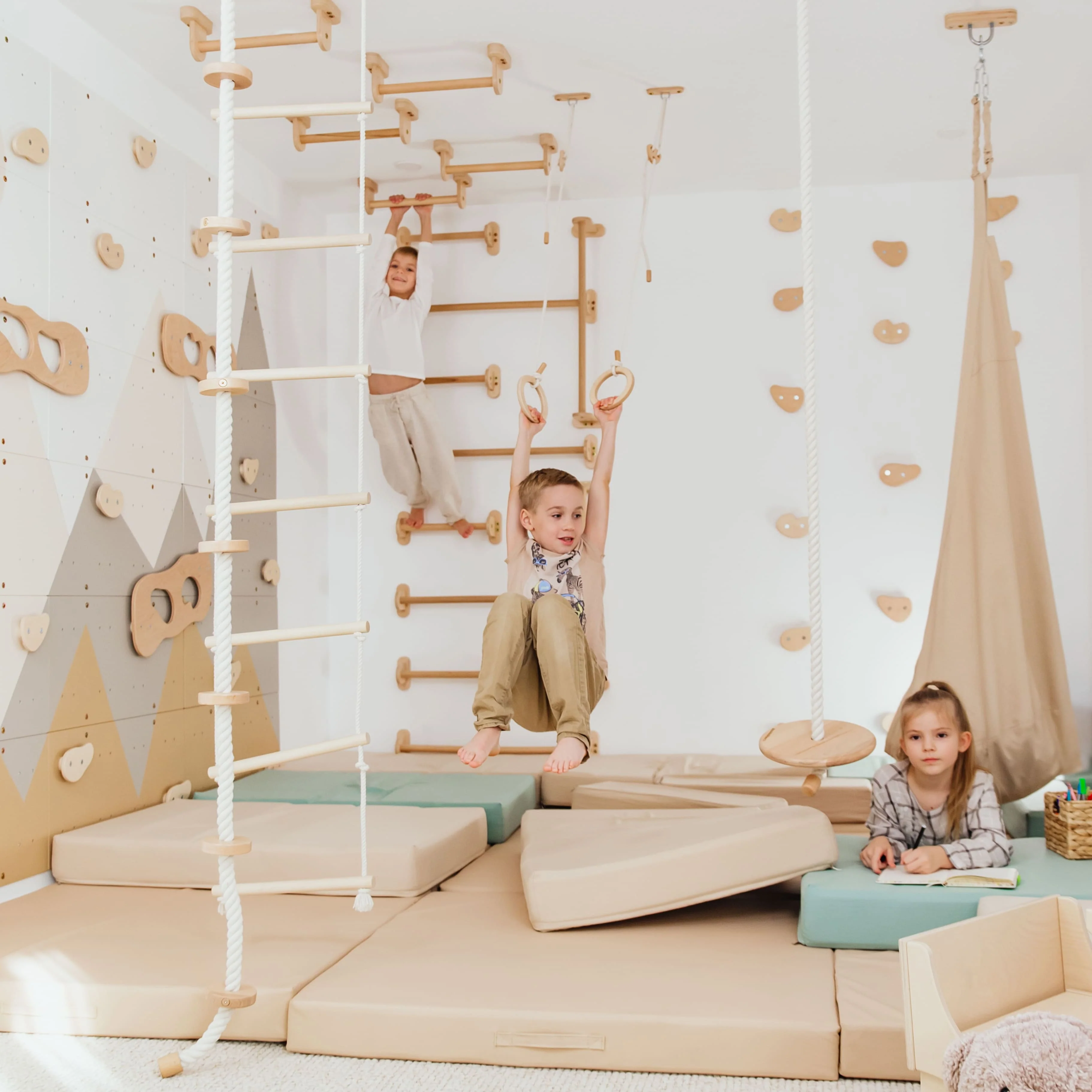 Kletterwand Indoor Kinderzimmer - Image 11