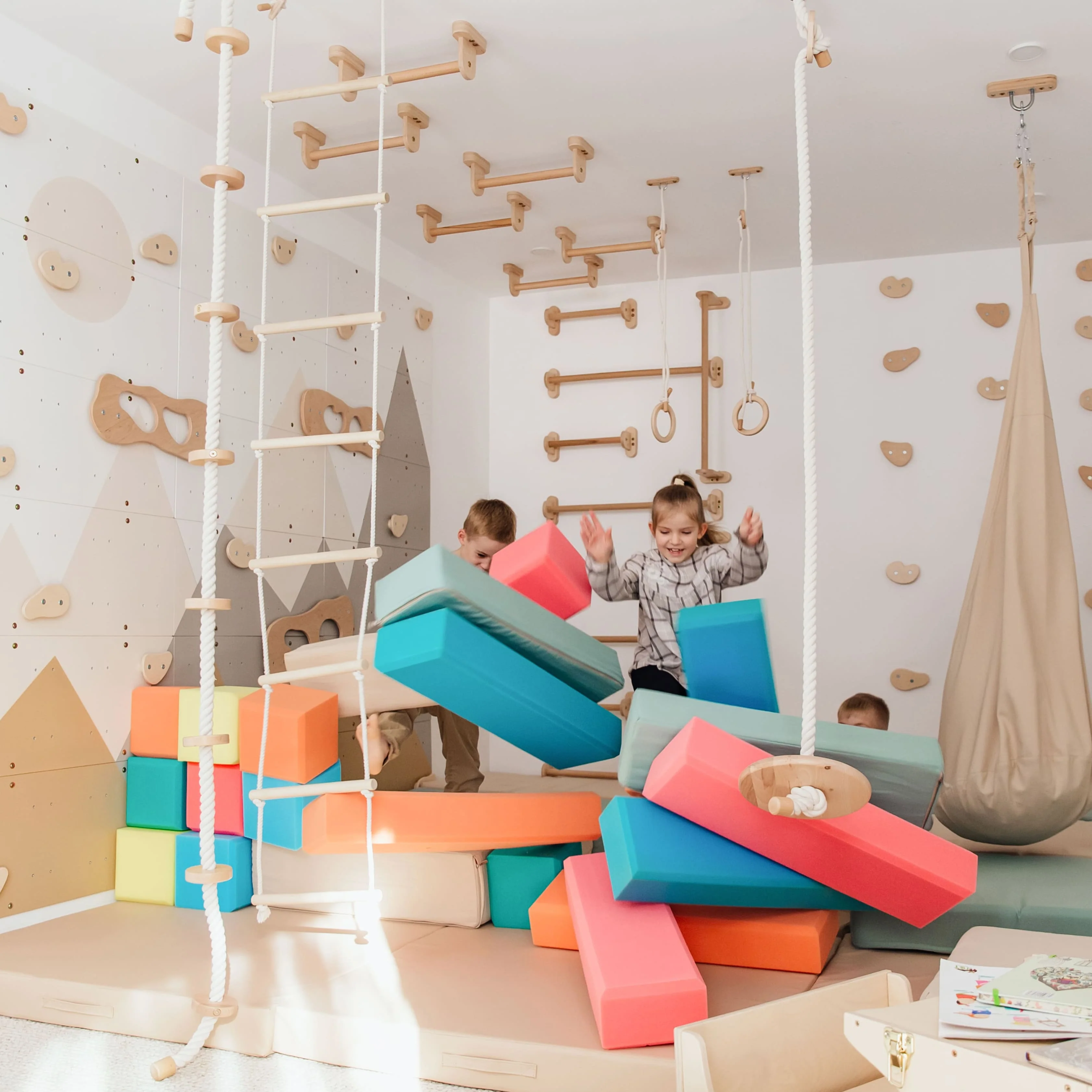 Kletterwand Indoor Kinderzimmer - Image 12