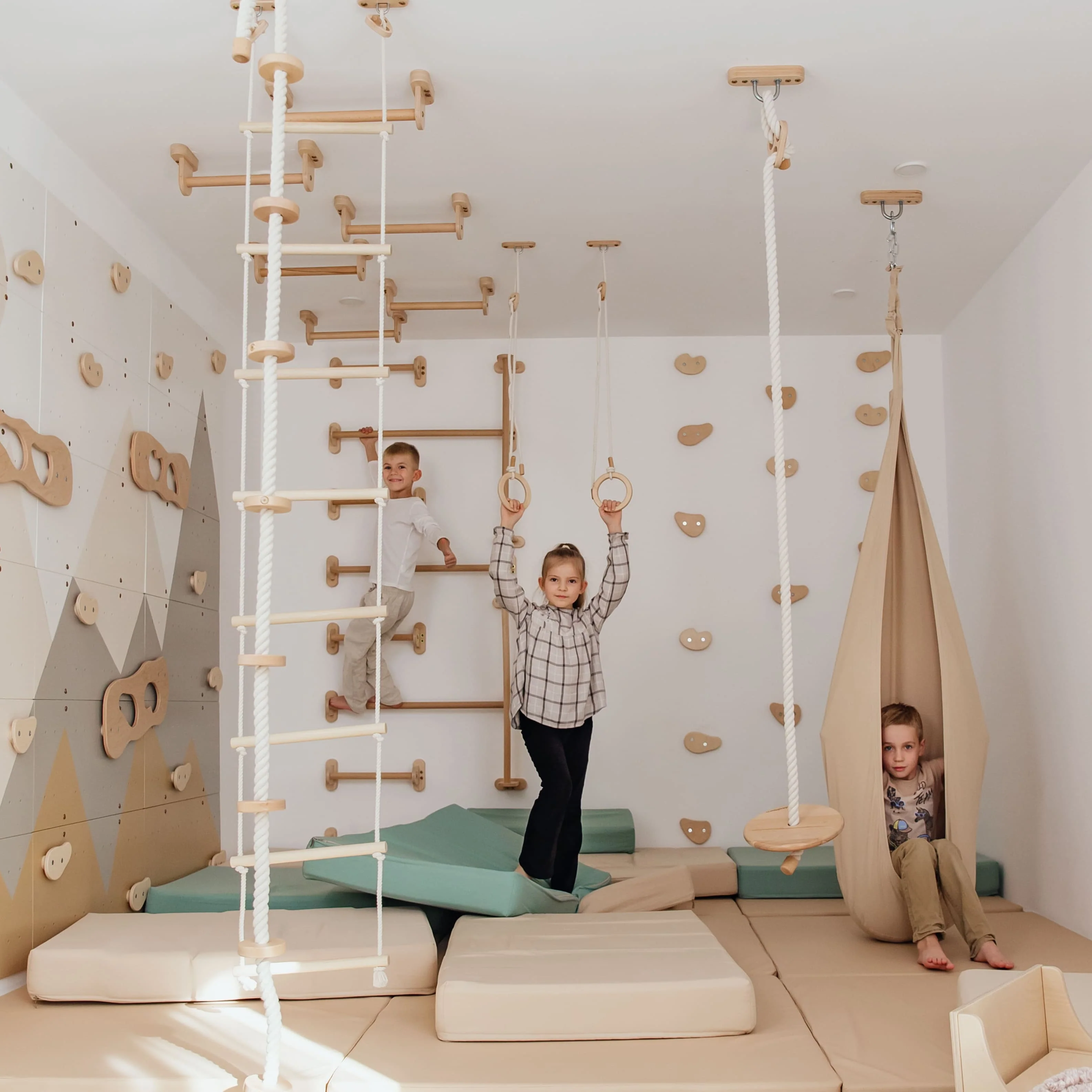 Kletterwand Indoor Kinderzimmer - Image 13