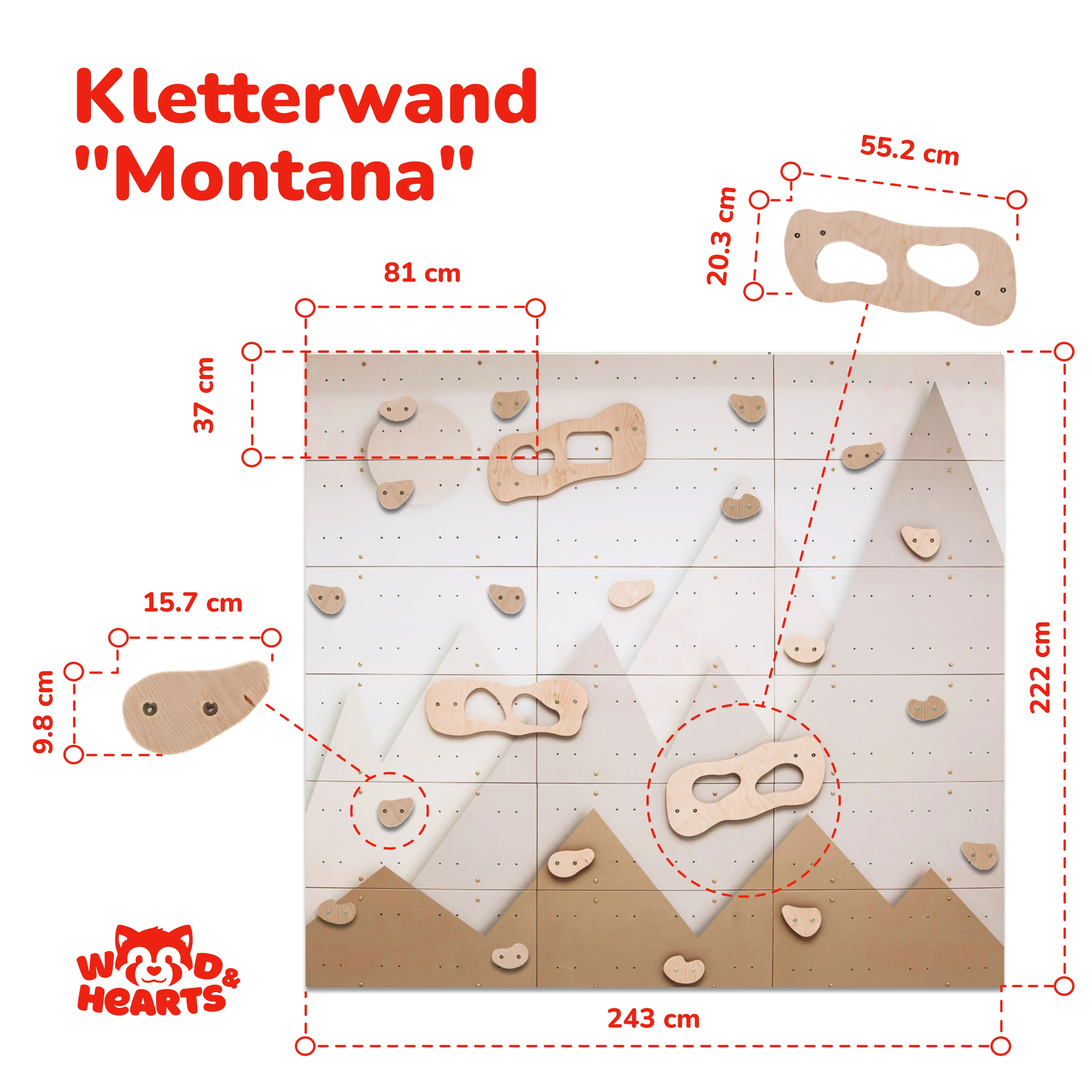 Kinderzimmer Kletterwand - Image 4
