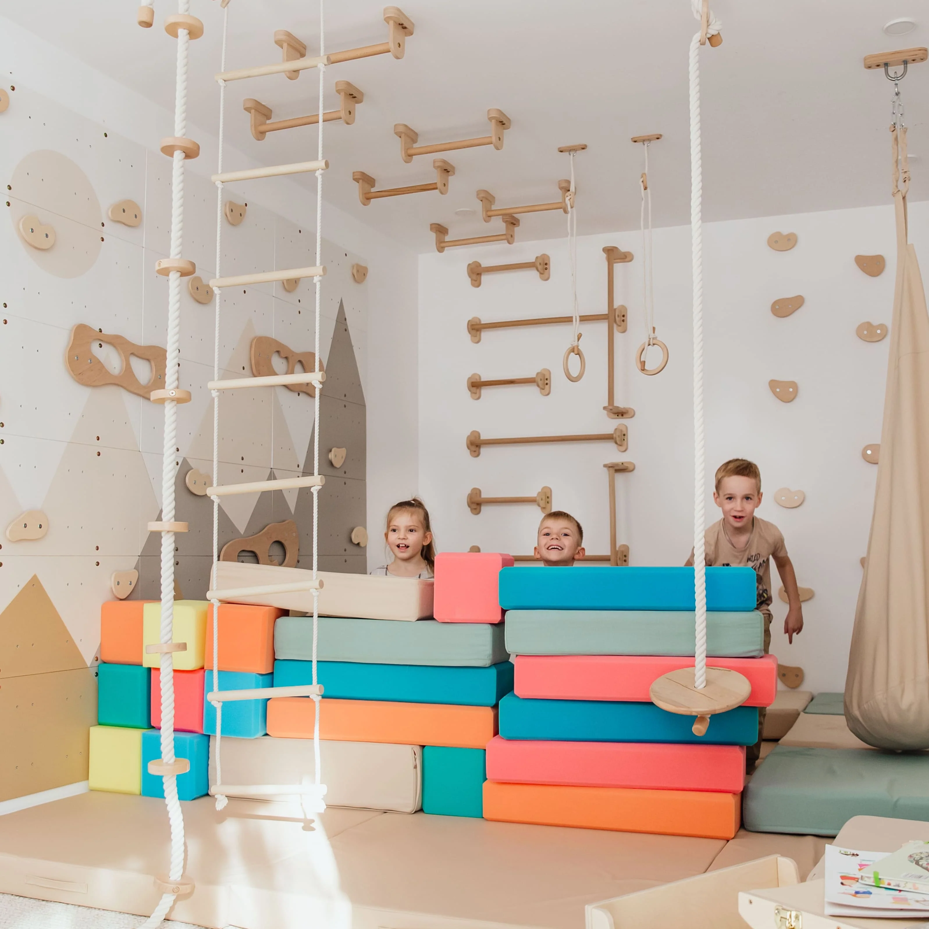 Kletterwand Indoor Kinderzimmer - Image 8