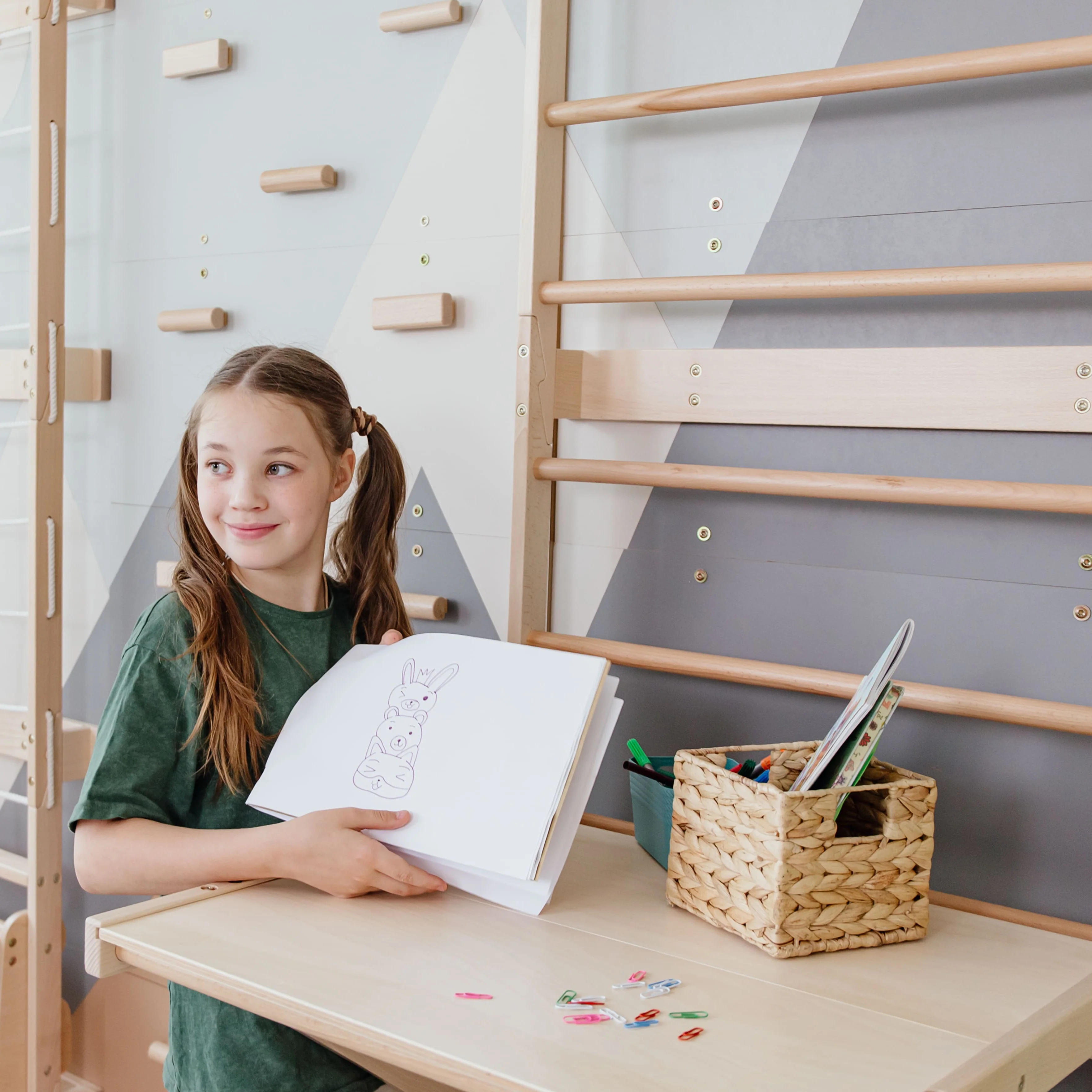 Sprossenwand Schreibtisch - Image 15
