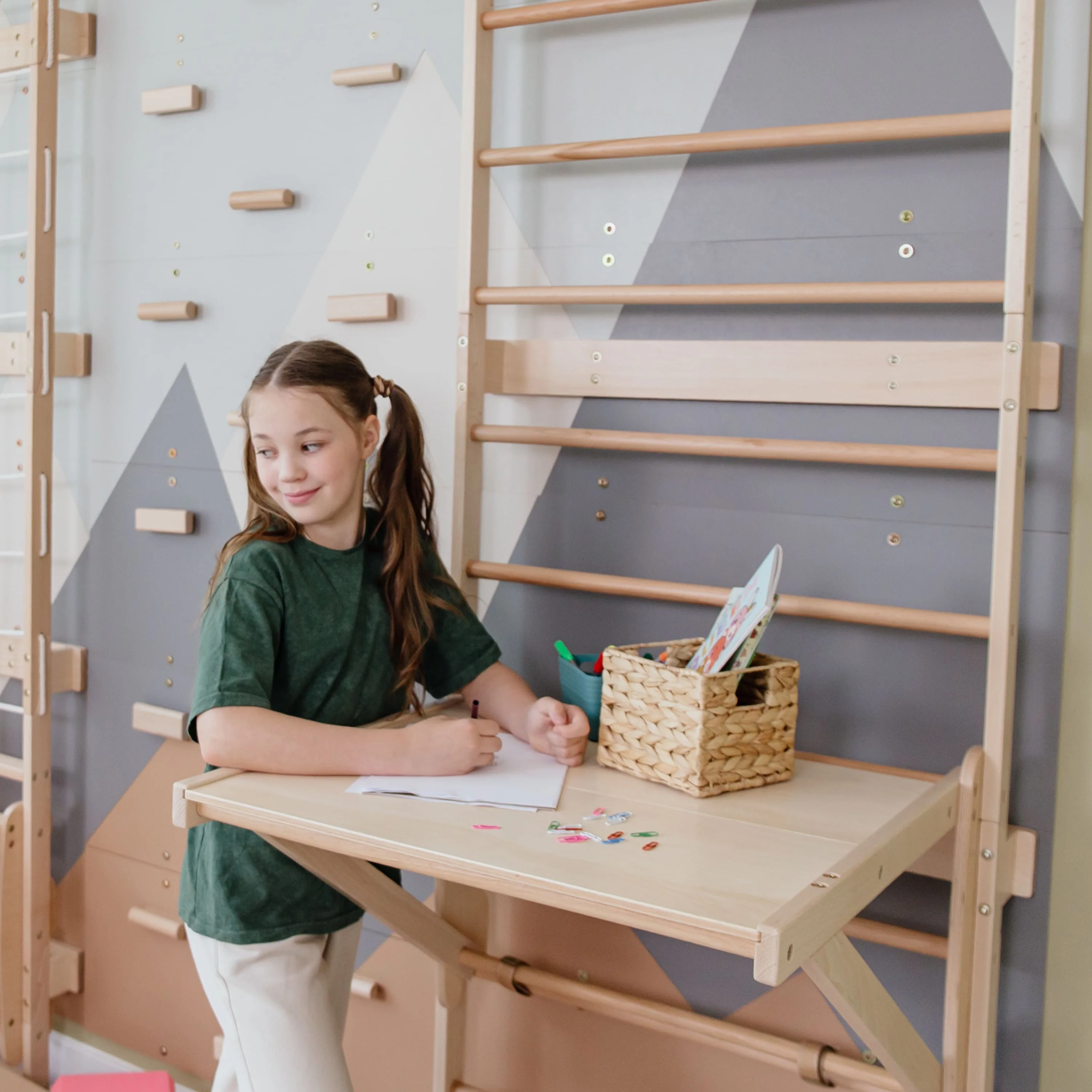 Sprossenwand Schreibtisch - Image 5