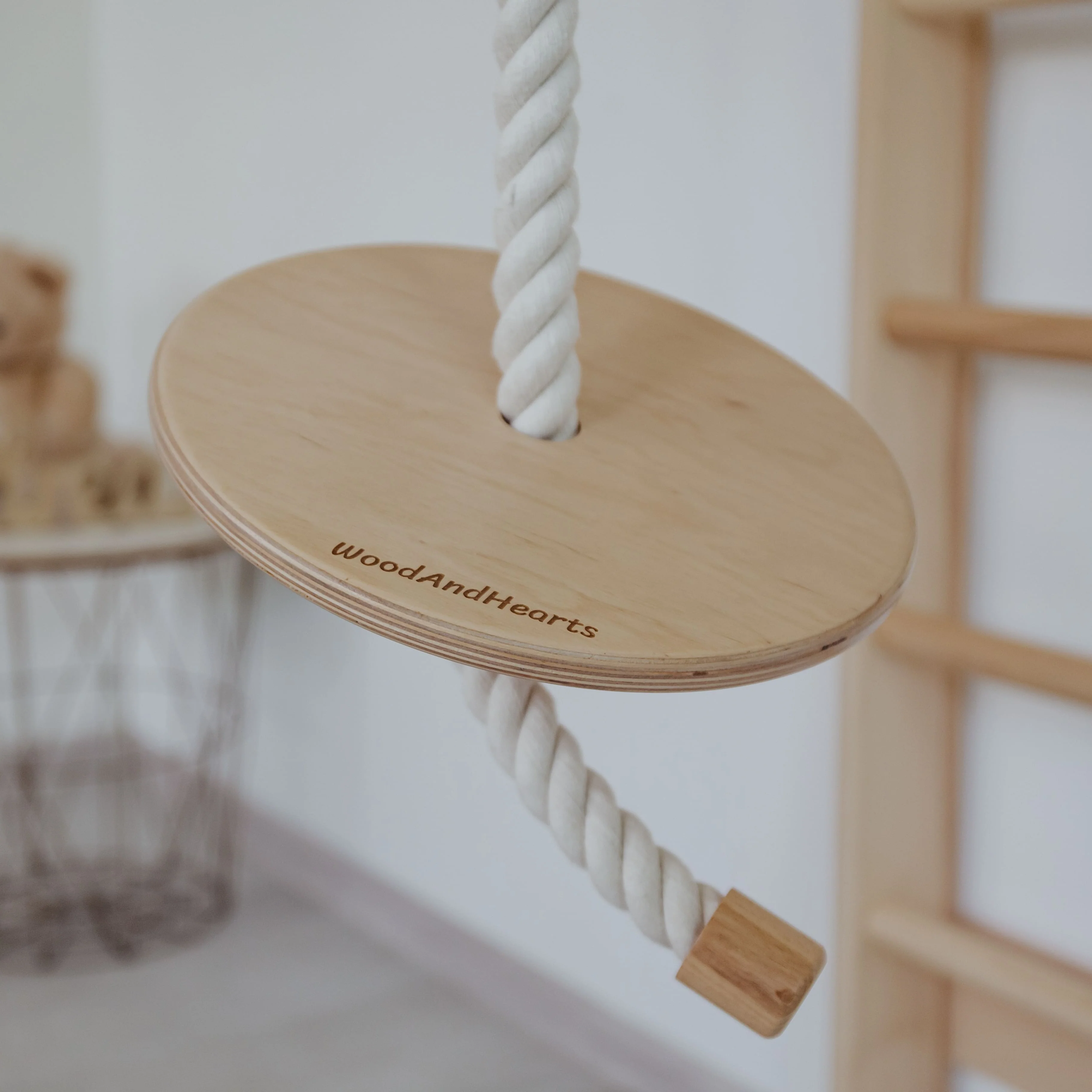 Holz Tellerschaukel - Image 3